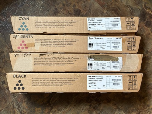 Full set genuine ricoh - set,