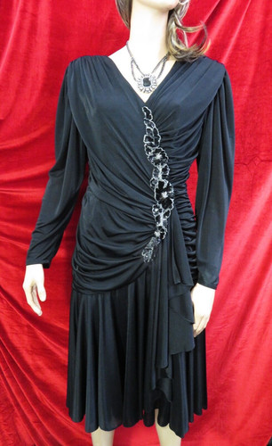 Vintage 80s 90s - vintage, ruched