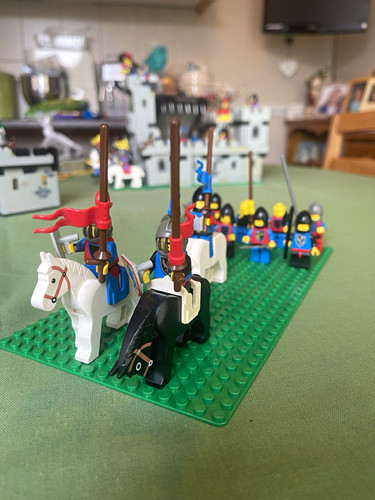 Lego 6021 jousting knights - 6021,