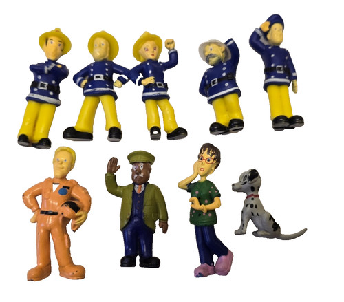 Fireman sam cm - fireman, 3–6 cm