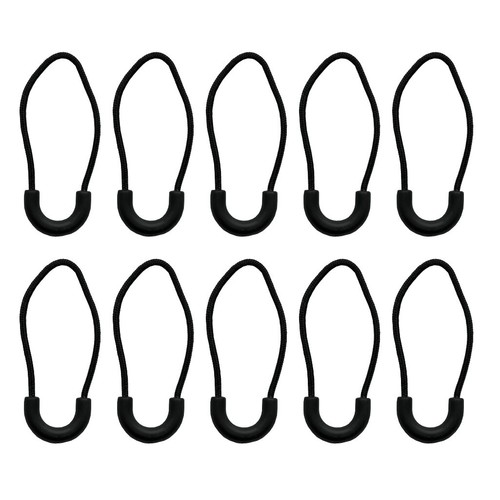 Set 10 zip pull zipper - /,
