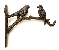 Cast Iron Ornate Two Birds On