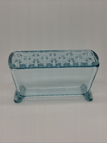 Vintage fostoria blue glass - vintage,