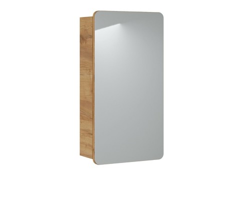 White gloss oak effect - effect, 600mm