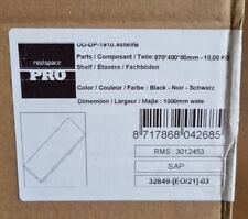 4x Realspace Pro Black Shelves