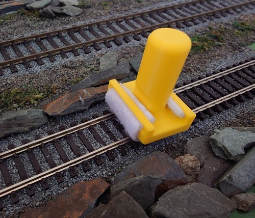 Gauge model railway track - model,
