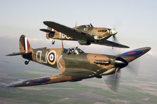 Spitfire plane poster - spitfire, 1