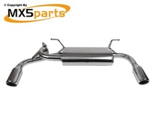 Performance Stainless Steel Dual Exit Sports Exhaust Mazda MX5 Mk2/2.5 NB 98>05