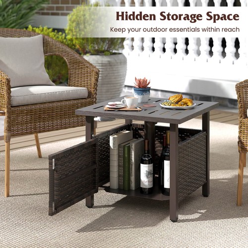 Outdoor side table with - outdoor,