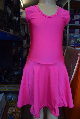 Hot pink sleeveless latin