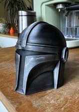 Star Wars: The Mandalorian Helmet, Money Bank | Available in Silver and Gold