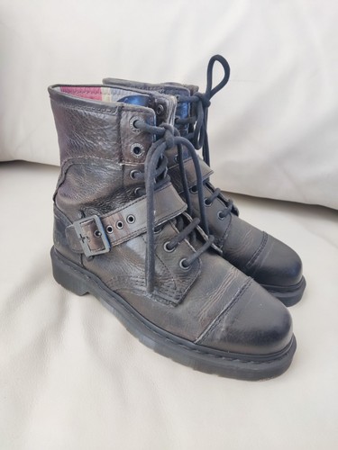 Martens leather distressed - martens,