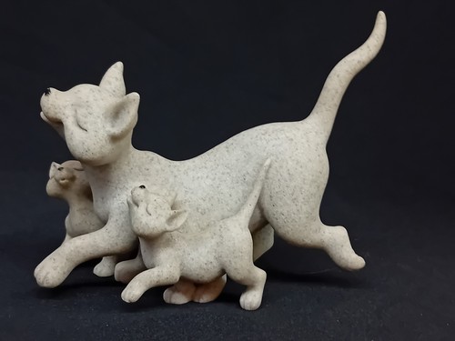 Fountasia sculptures cats - sculptures, 'cats'