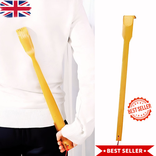 Bamboo back scratcher - bamboo, 42cm