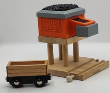 Gullane Thomas 2003 Sodor Coal Loader Co.  Thomas & Friends Wooden Railway. VGC