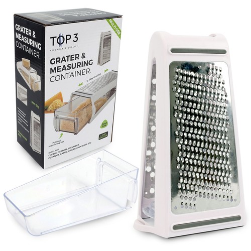 Way food grater with - with, storage