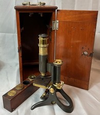 Antique Microscope Swift &