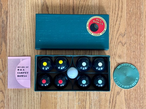 Bowls indoor carpet game - b&a,