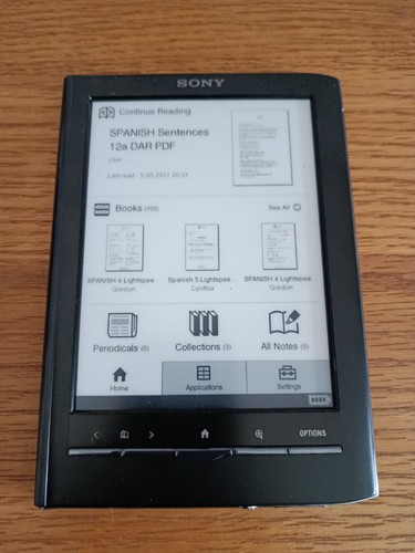 Sony ereader touch edition - sony,