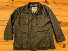 MANTARAY MENS KHAKI FULL ZIP BLANKET LINED COAT JACKET VGC SIZE XXXL 3XL
