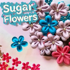 Sugar flowers for cakes