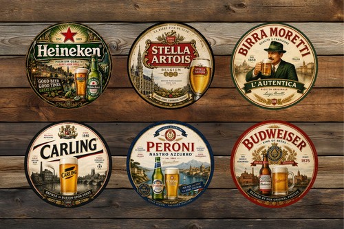 Metal vintage beer poster - vintage,