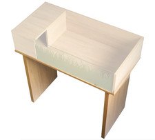 Viv Exotic Tortoise Table Stand Oak 80cm x 41cm Raise off Floor Stand Only