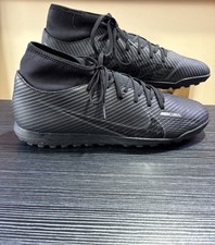 Nike Mercurial Superfly Mens UK 9 Black Trainers Football Astro Boots DJ5965-001