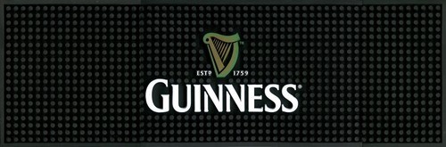 Guinness rubber drip mat - guinness, mat/tray
