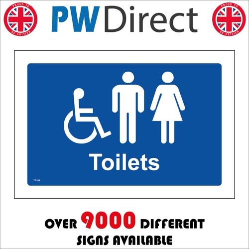 Sign male female disabled - sign,