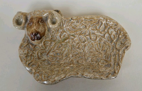 Sheep horned ram trinket - sheep,