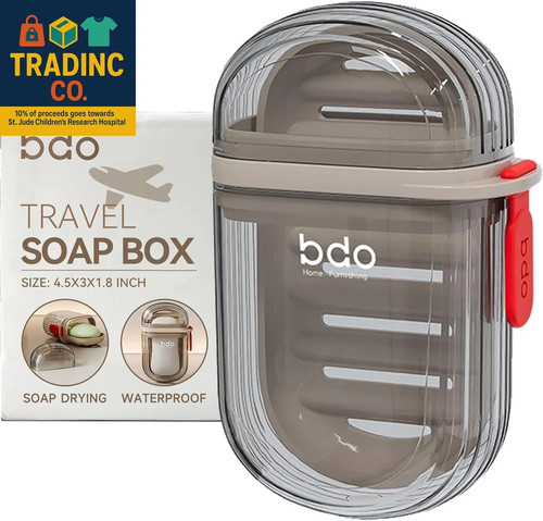 Travel soap case leakproof - soap, case,