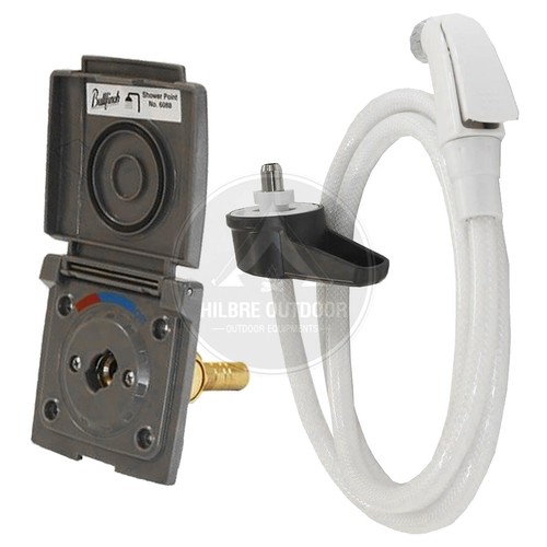 Grey bullfinch external shower - grey,