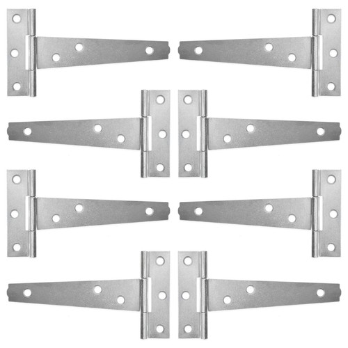 Zinc tee hinges galvanised - 8,