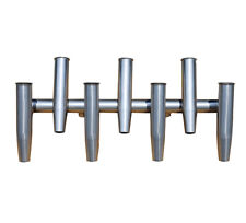 Dolphin 7 Rod Holder Fishing Console Boat T Top Rocket Launcher Anodized