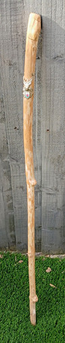 Wooden walking stick - wooden, stick/cane