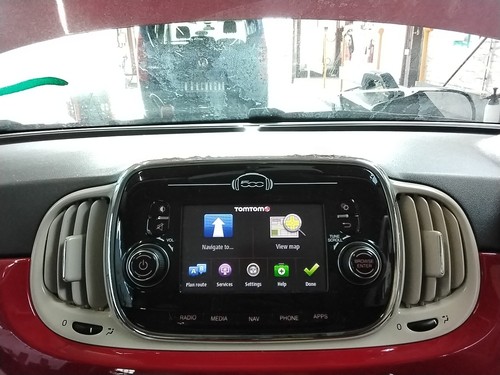 Fiat 500 audio sat - audio,