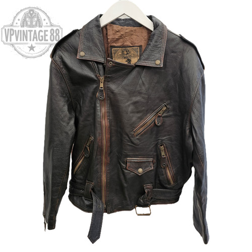 Vintage leather black - vintage, biker