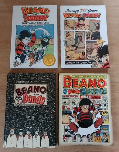 Lot four beano and dandy - of,