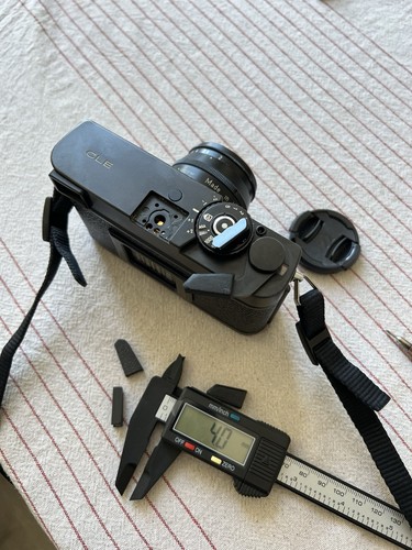 Minolta cle rangefinder - cle, 3d