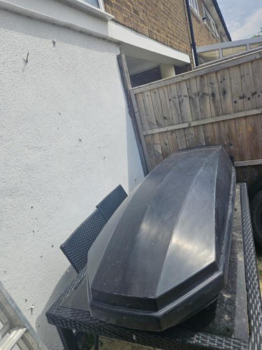Exodus 360 roof - box, black