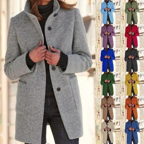 Womens wool blazer coat - womens, jacket