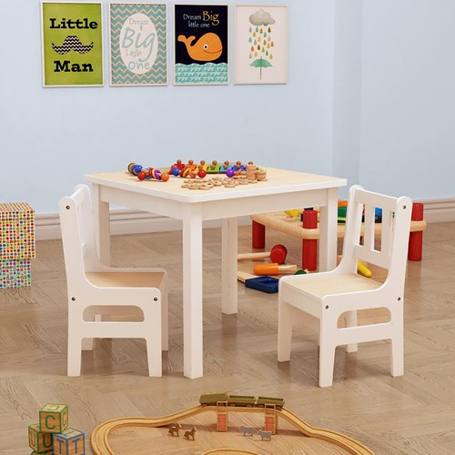 Kids wooden study - table, with