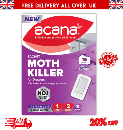 Acana sachet moth killer - sachet, &