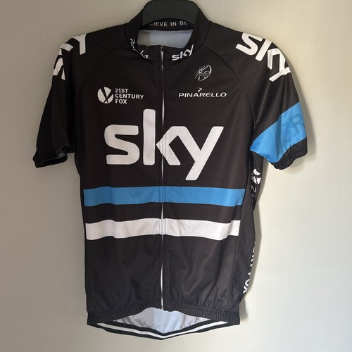 Cycling jersey sky - jersey, england