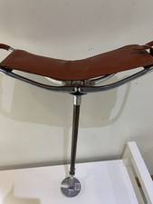 Vintage Gamebird shooting stick folding padded seat adjustable height