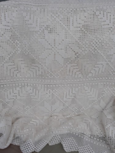 Large vintage crochet - large,