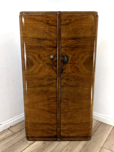 Wardrobe vintage art deco - art, 2