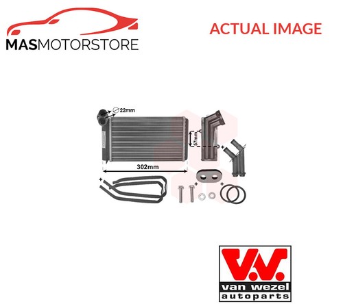 Heater radiator exchanger lhd - radiator,
