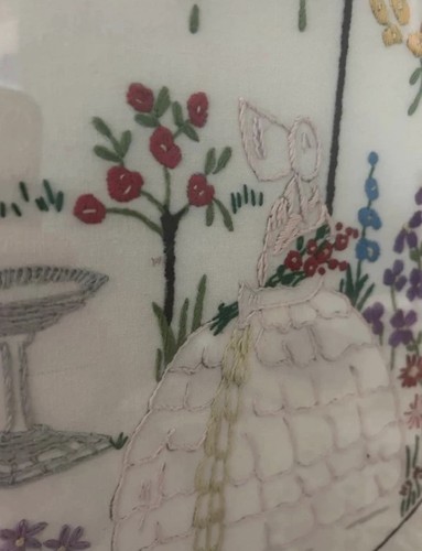 Vintage crinoline lady - vintage,